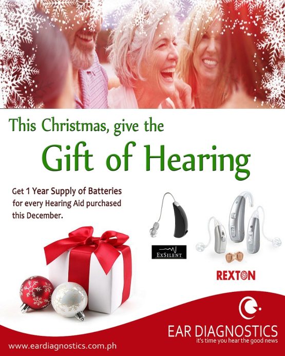 The Gift of Hearing | Ear Diagnostics Inc.